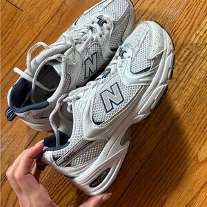 New Balance Kids' White Sneakers